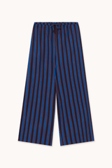 STRIPED TROUSERS - NAVY