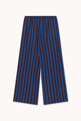 STRIPED TROUSERS - NAVY