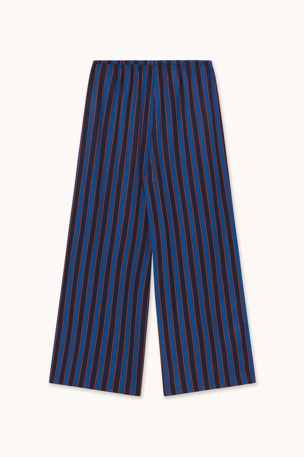 STRIPED TROUSERS - NAVY