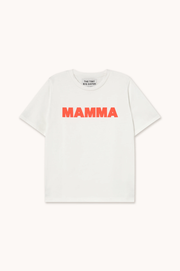 "MAMMA " TEE - OFFWHITE