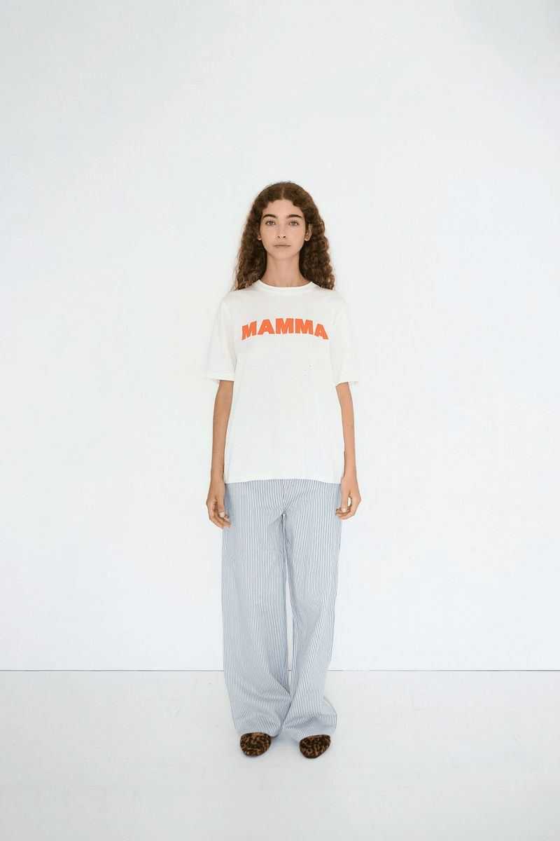 "MAMMA " TEE - OFFWHITE
