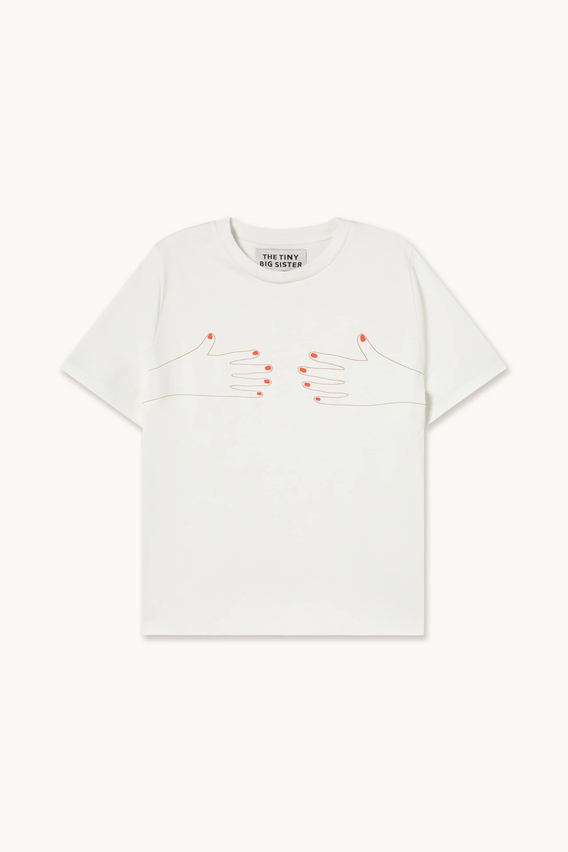 "NAILS" TEE - OFFWHITE