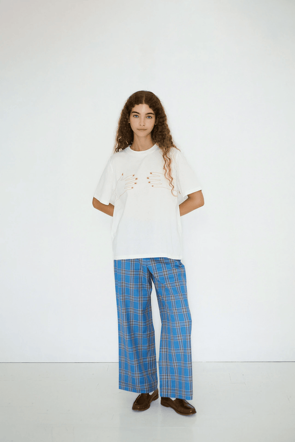"NAILS" TEE - OFFWHITE