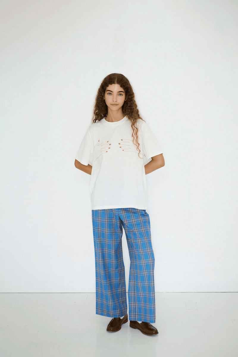 "NAILS" TEE - OFFWHITE