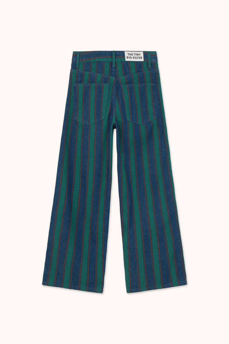 MARU STRIPED DENIM - STONE