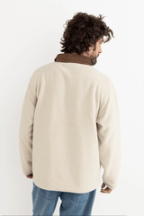 AWAKE POLAR FLEECE POLO - NATURAL