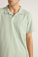 VINTAGE TERRY POLO - SEAFOAM 25