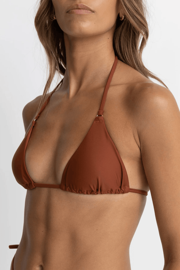 CLASSIC SLIDE TRI TOP - RUST