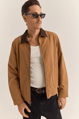 JAMES JACKET - TOBACCO