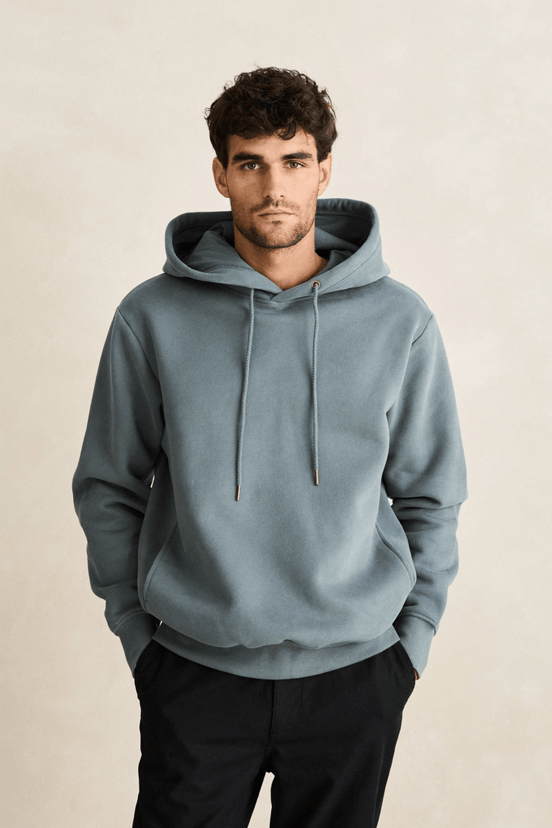 CLASSIC FLEECE HOOD - SILVER PINE