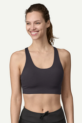 W'S MAIPO MID IMPACT BRA - BLACK