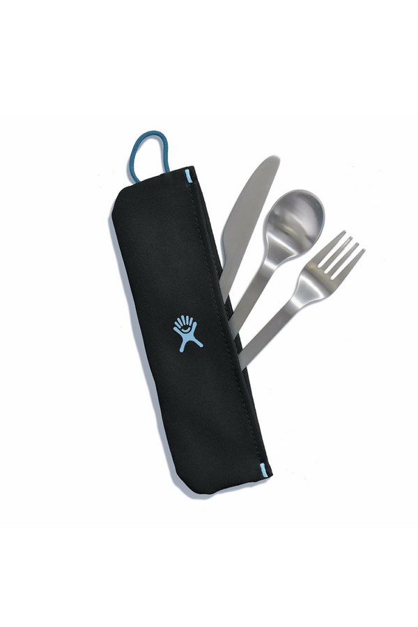FLATWARE SET STAINLESS BLACK 25