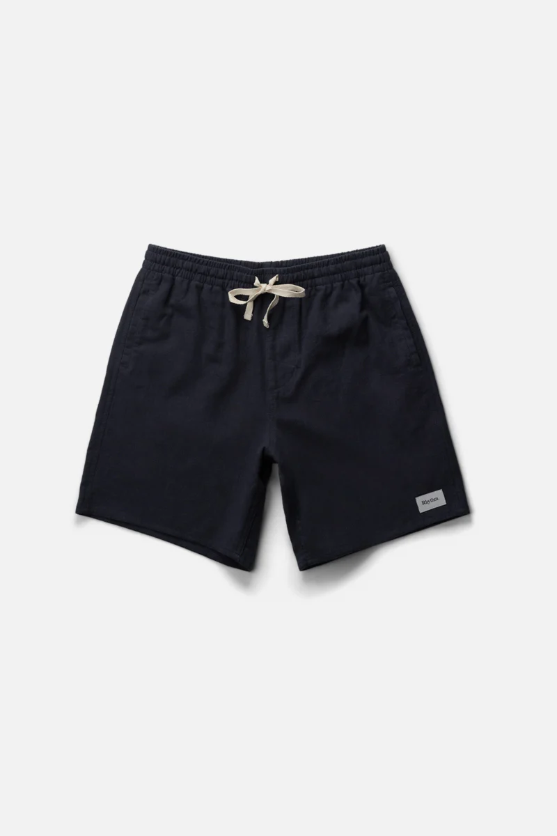 TEXTURED LINEN JAM - NAVY 25