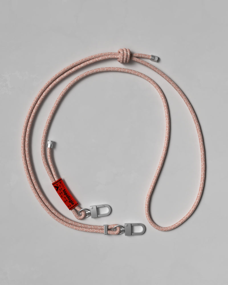 Topologie Wares Straps 6.0mm Rope Strap Peach Melange