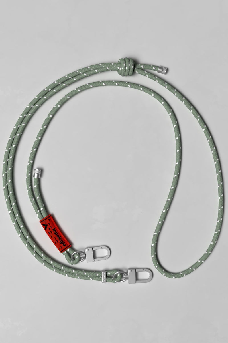 6.0MM ROPE STRAP SAGE REFLECTIVE