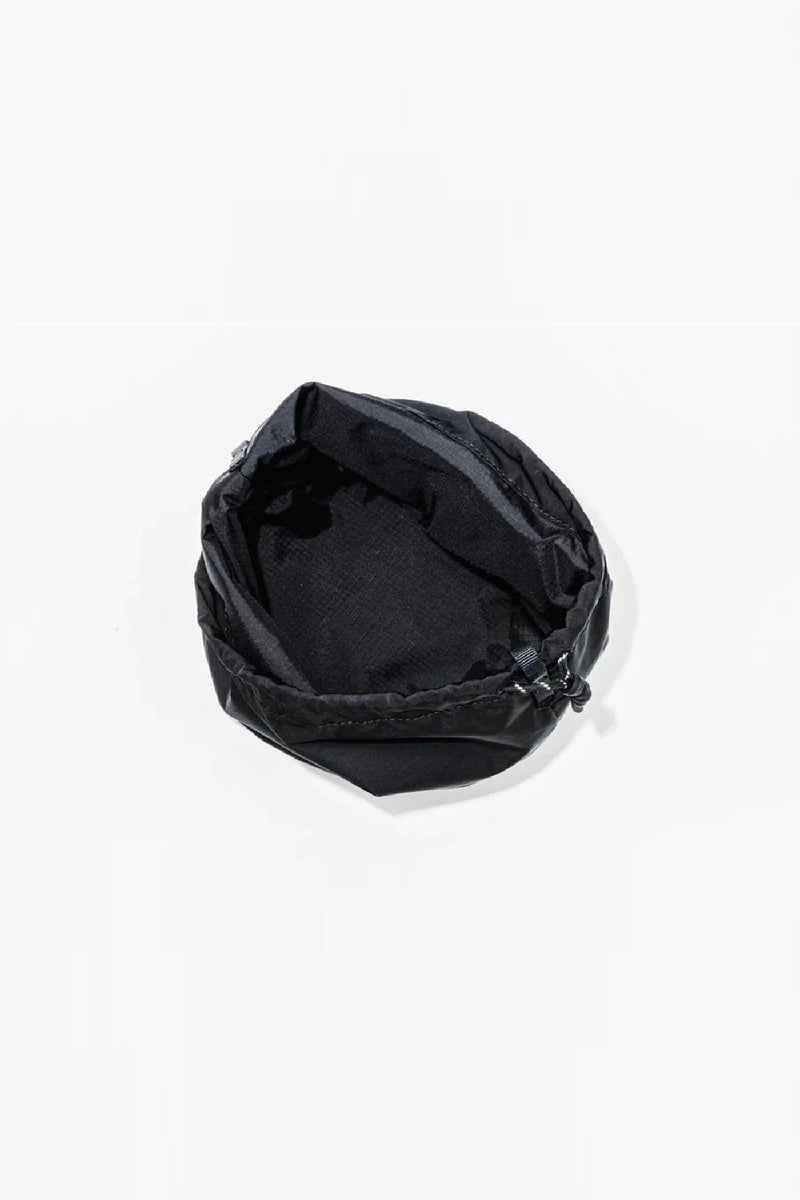 REVERSIBLE BUCKET BLACK TECH SATEEN