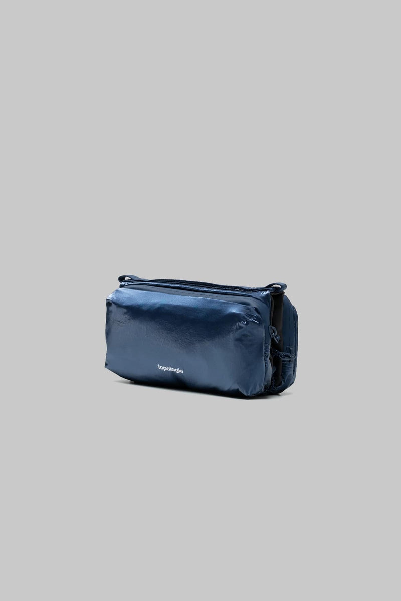 BOTTLE SACOCHE MEDIUM MARINE BLUE METALLIC
