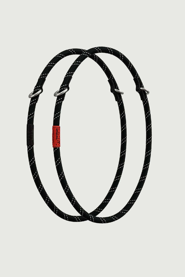 10MM ROPE LOOP BLACK REFLECTIVE