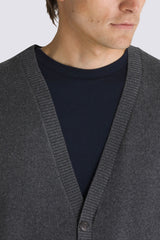 Emmett Cardigan ASPHALT HEATHER