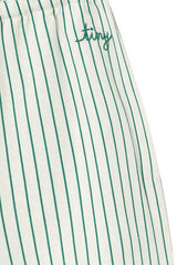 EMERALD STRIPES PANT - DARK EMERALD