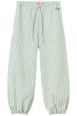 EMERALD STRIPES PANT - DARK EMERALD