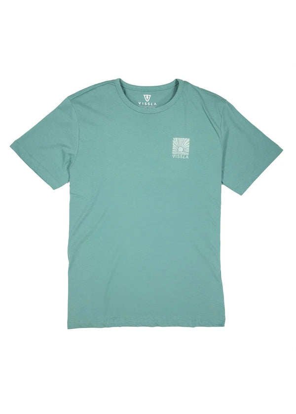 LOW SUN TEE - SMOKEY JADE