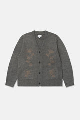 WES CARDIGAN - CHARCOAL