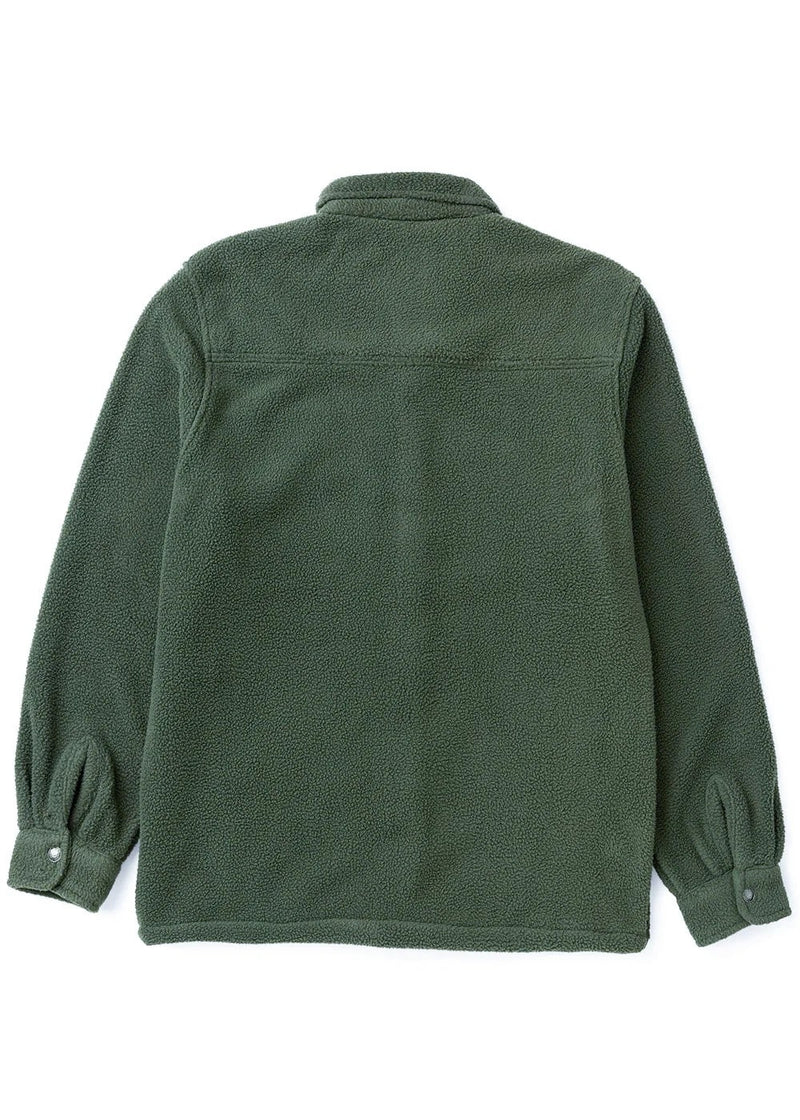 PEAKS SHERPA SOLID ECO SHIRT - VINTAGE GREEN