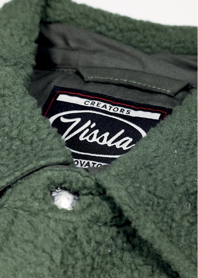 PEAKS SHERPA SOLID ECO SHIRT - VINTAGE GREEN