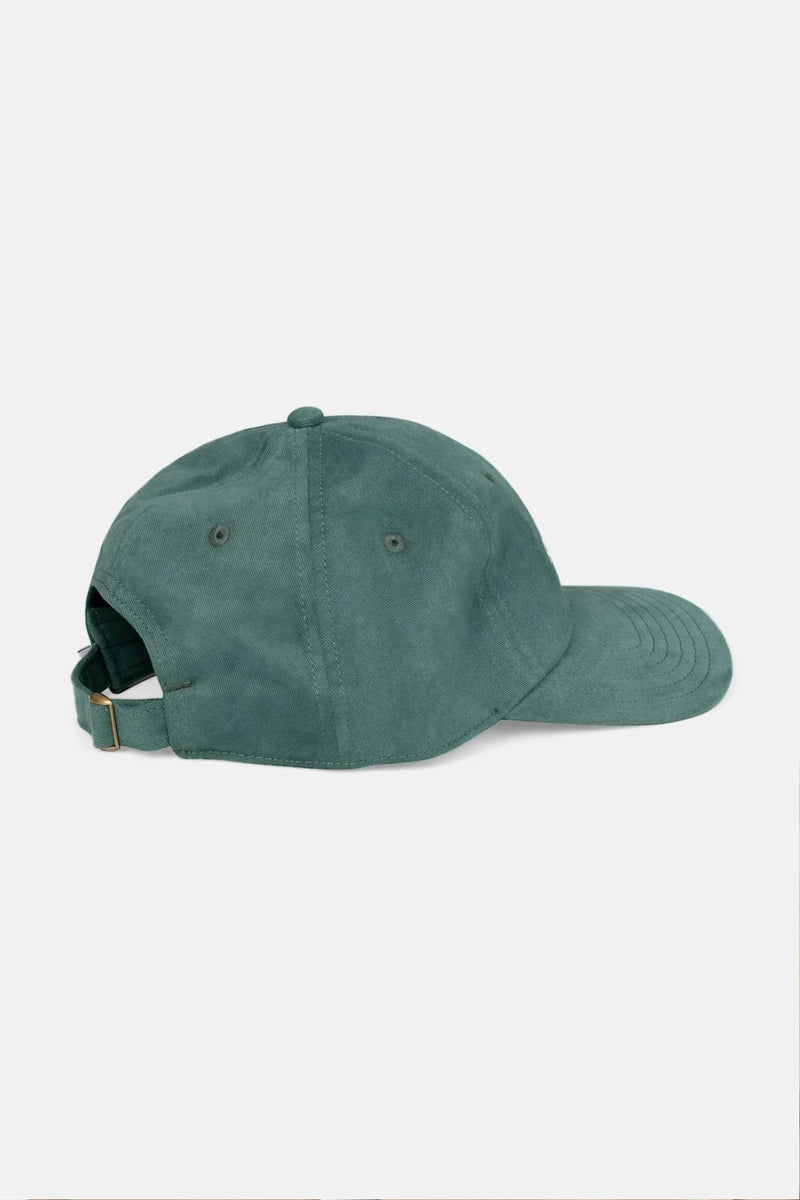 ESSENTIAL BRUSHED TWILL CAP - GREEN