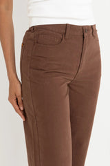 BEYOND RELAXED LEG PANT - CHOCOLATE