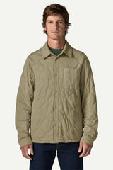 M'S DAILY QUILTED SHIRT JKT WEATHERED STONE
