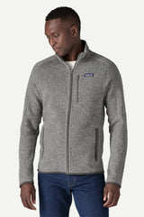 M'S BETTER SWEATER JKT STONEWASH