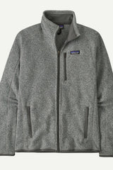 M'S BETTER SWEATER JKT STONEWASH