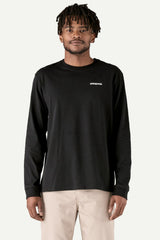 M's L/S P-6 Logo Responsibili-Tee - Black