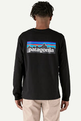 M's L/S P-6 Logo Responsibili-Tee - Black