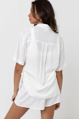 CLASSIC LOUNGE SHIRT WHITE