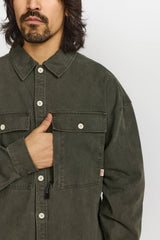 Shirt With Pocket / 3253 - Darkgrey