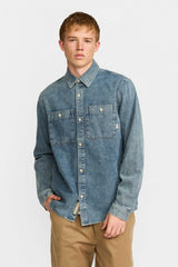 WORKER SHIRT / 3225 - BLUE