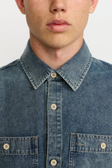 WORKER SHIRT / 3225 - BLUE