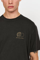PRINTED T-SHIRT / 1460 RUN - BLACK