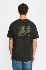 PRINTED T-SHIRT / 1460 RUN - BLACK