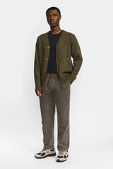 Knit Cardigan / 6543 - Army