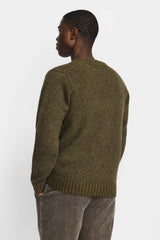 Knit Cardigan / 6543 - Army