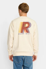 PRINTED CREWNECK / 2812 LIN - OFFWHITE MELANGE