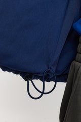 QUILTED JACKET - BLUE