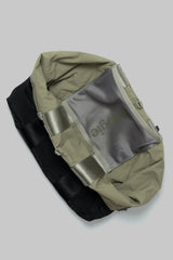 SUMMIT TOTE WIDE SMALL BLACK TECH SATEEN