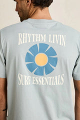 SURF ESSENTIALS SS T-SHIRT - SEAFOAM