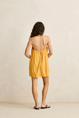 ESSENTIAL MINI DRESS - APRICOT