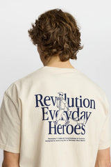 Printed T-Shirt / 1464 DAY - Offwhite